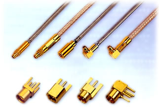 MMCX Series Micro Miniature RF Connectors